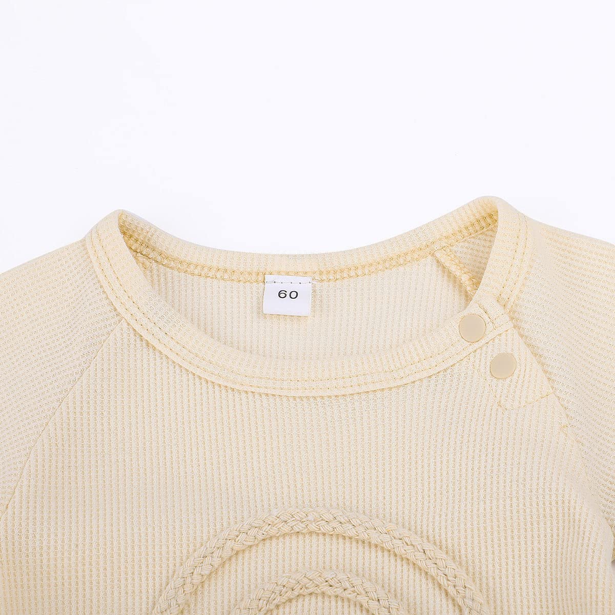 Unisex Newborn Baby Summer Clothes - Short Sleeve Waffle Knit Romper Jumpsuit One-Piece Outfit | Soft & Breathable Cotton Playsuit for Infants 0-24 Months | Perfect for Playtime, Beach & Family Outings