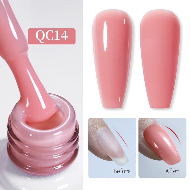 BORN PRETTY 10ml Builder Gel for Nails - Professional Nail Strengthening & Extension Gel - Perfect for DIY Manicures, Salon Use, and Nail Art Designs