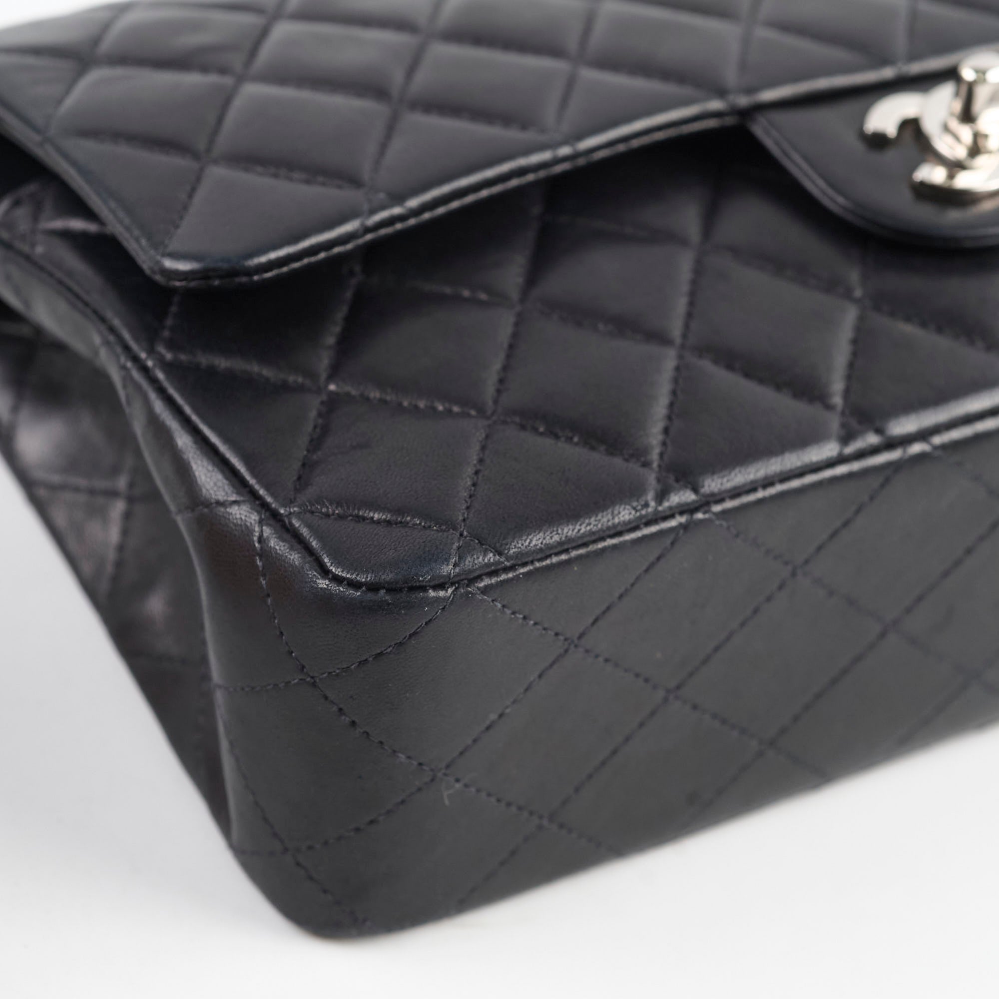 Chanel Medium/Large Double Classic Flap Bag in Black | Timeless Luxury Handbag for Women | Perfect for Work, Evening Events & Special Occasions