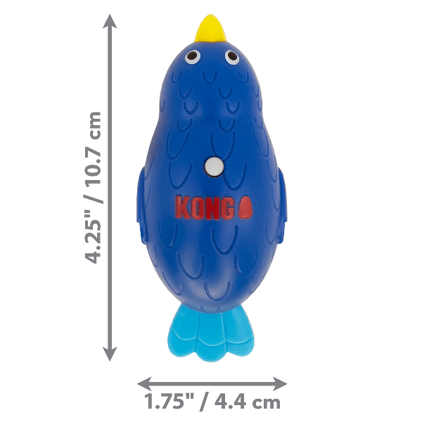 KONG Laser Chirps Interactive Cat Toy for Indoor Play - Fun Feather Teaser & Exercise for Kittens & Adult Cats