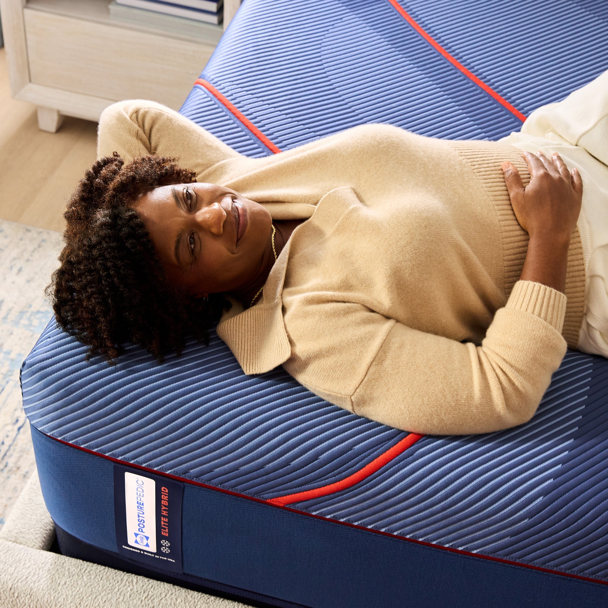 Sealy Posturepedic Elite High Point II Soft Hybrid Mattress - Premium Queen Size Bed for Back Pain Relief & Pressure Relief - Perfect for Side Sleepers & Couples in Master Bedrooms