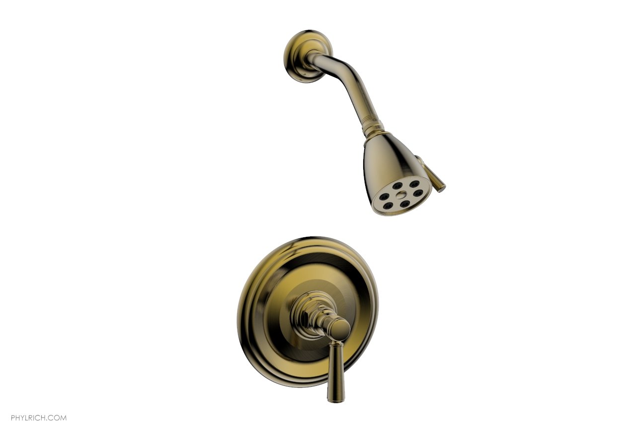 HEX TRADITIONAL Pressure Balance Shower Set 500 22 - Chrome Finish Bathroom Faucet for Modern & Traditional Homes | Perfect for Master Bath, Guest Bath & Spa Retreats