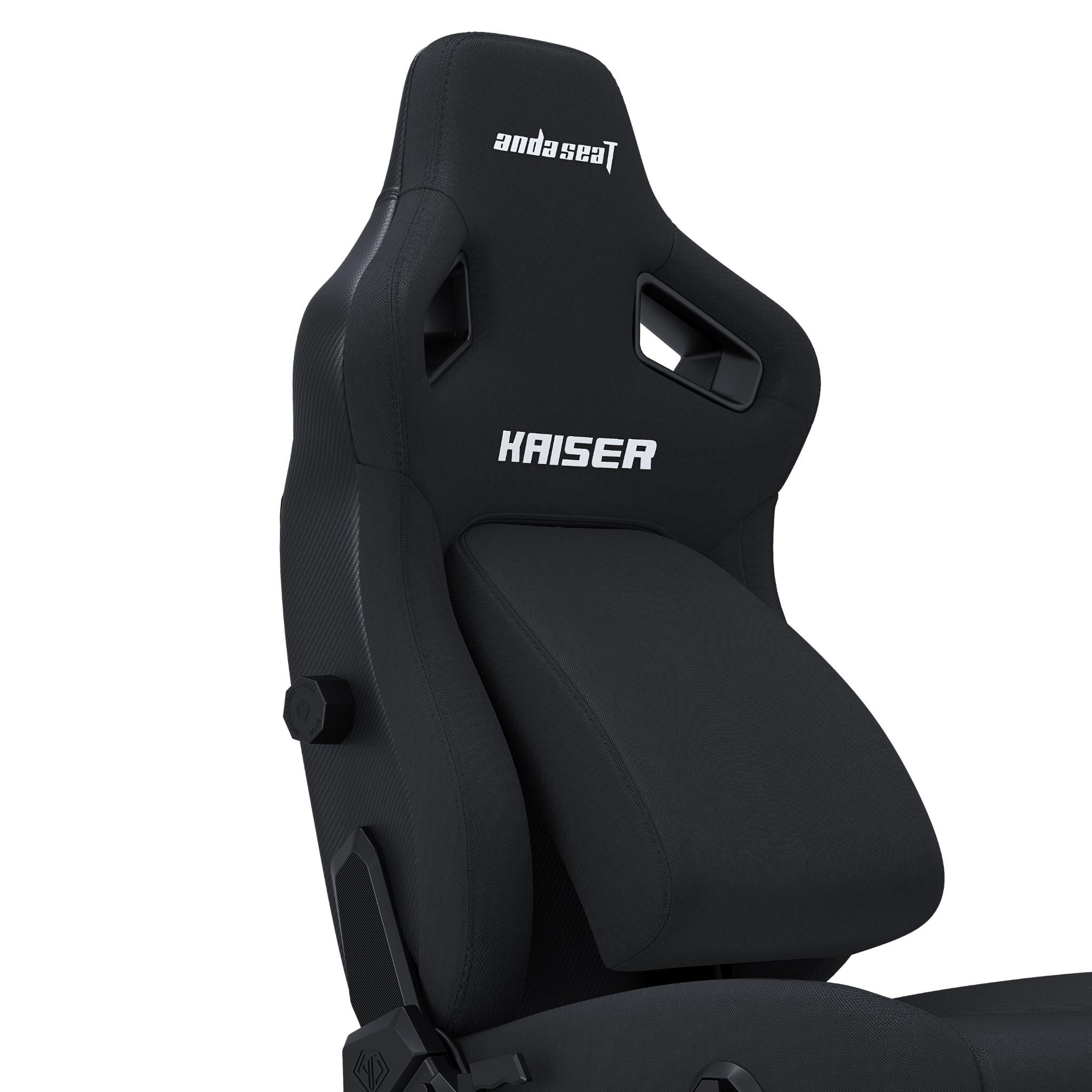 Anda Seat Kaiser 4 Series XL Premium Ergonomic Gaming Chair - Carbon Black - Heavy Duty Office & Racing Style Computer Chair for PC & Console Gamers - Perfect for Esports, Streaming & Long Gaming Sessions