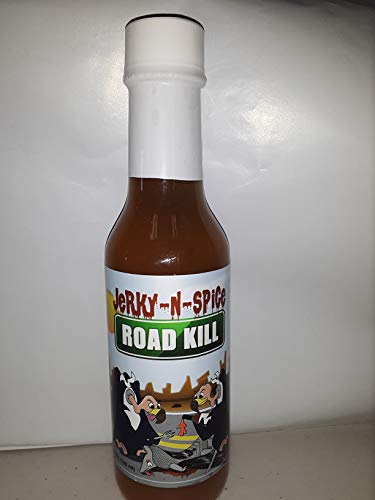 Spicy Caribbean Habanero Hot Sauce - 5 Oz Bottle | Premium Jerky & Meat Seasoning | Perfect for BBQ, Wings & Tacos | Gourmet Hot Sauce for Cooking & Gifts