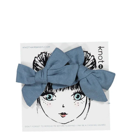 Knot Woven Bow Set - Adjustable Hair Accessories for Women & Girls (One Size Fits All) - Perfect for Weddings, Parties & Everyday Styling