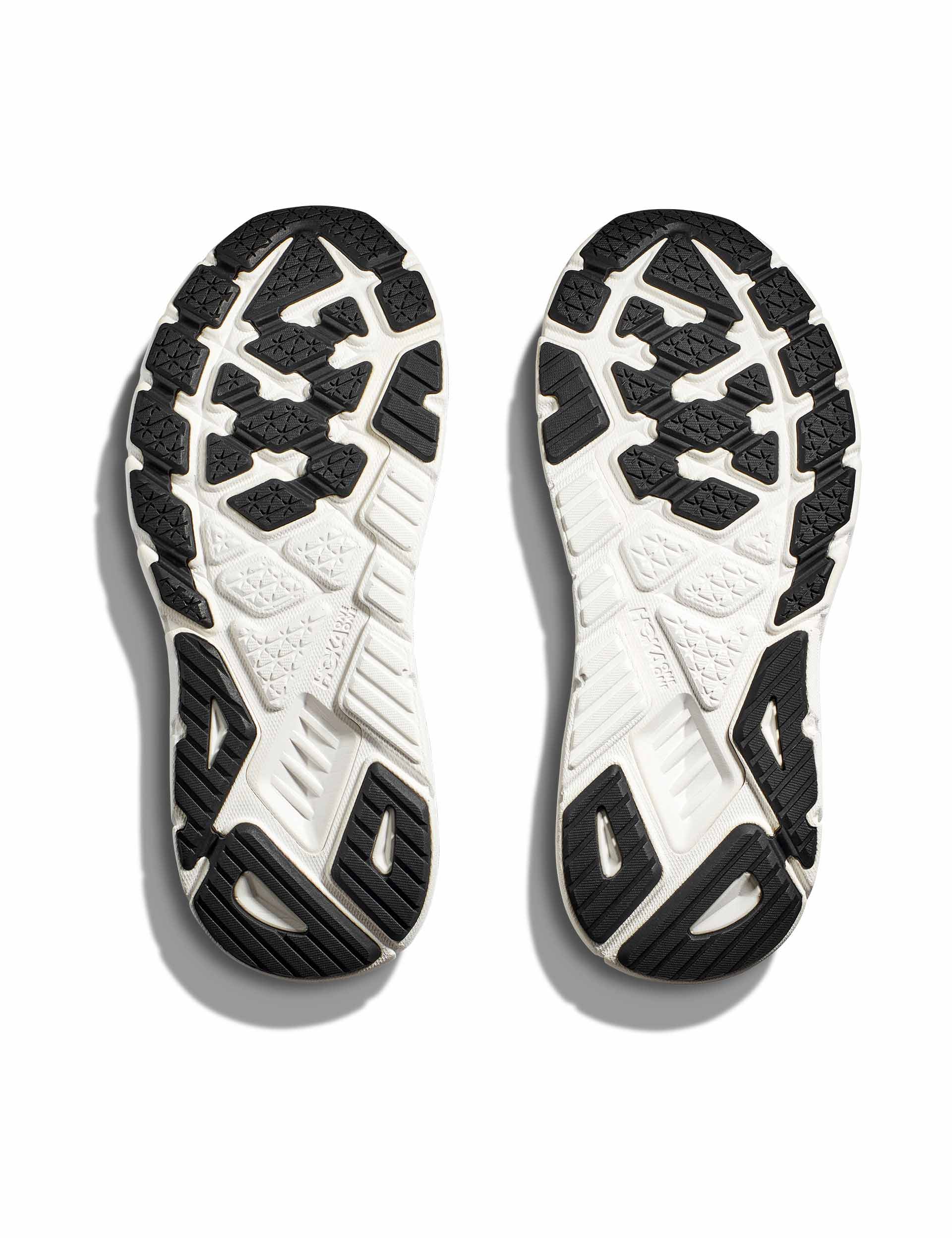 Hoka Arahi 7 Running Shoes for Men & Women - Black/White - Stability & Cushion for Road Running, Walking & Workouts