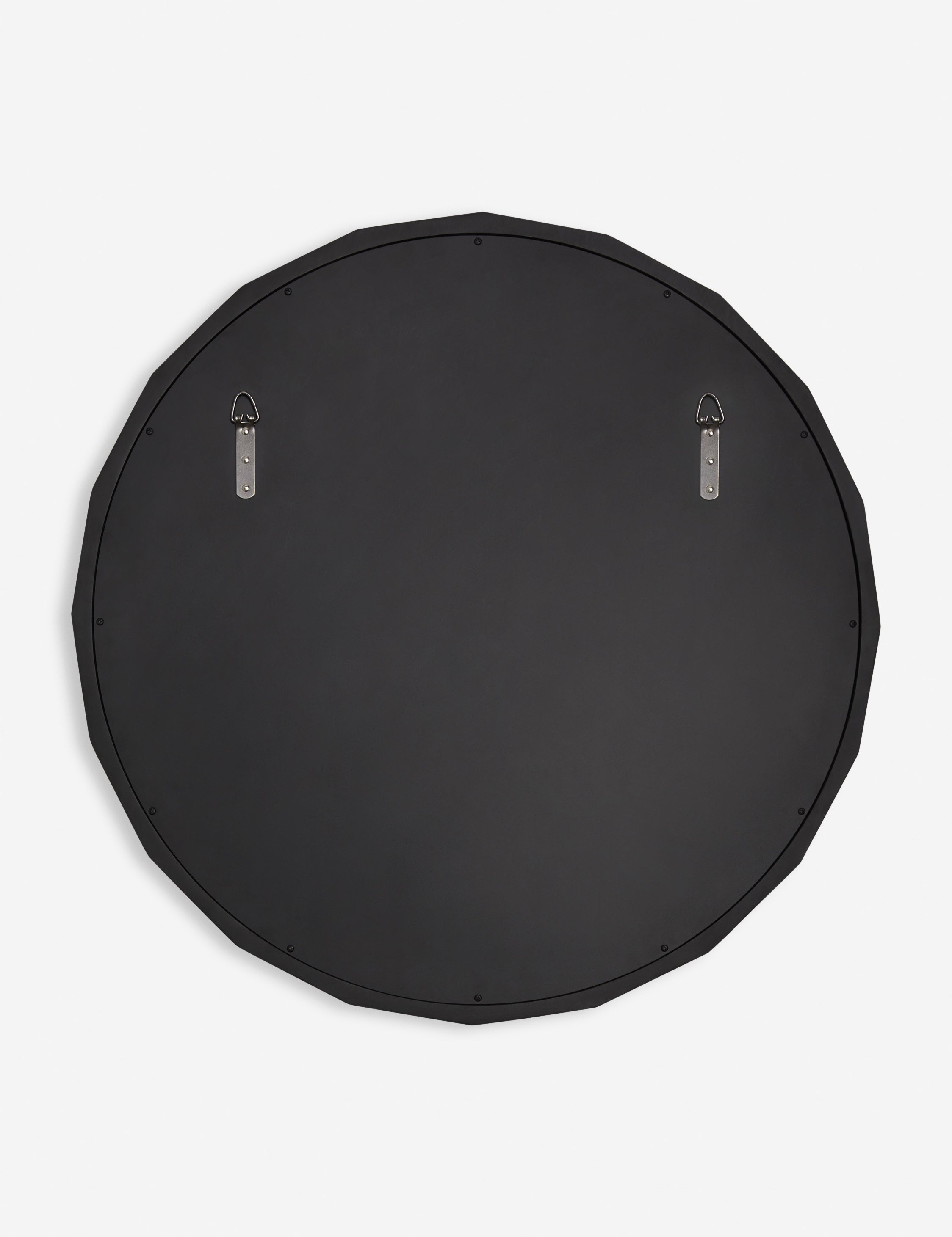 Copeland Round Mirror - 24 Inch Modern Wall Mirror for Bathroom, Bedroom & Living Room Decor - Stylish Home Accent for Vanity & Entryway