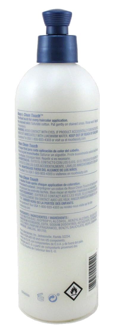 Roux Clean Touch Hair Styling Paste 11.8oz (349ml) - 3 Pack for Men & Women - Strong Hold, Matte Finish - Perfect for Textured, Spiky, and Messy Hairstyles