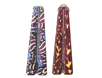 Premium Stainless Steel Balisong Bottle Opener - Durable Butterfly Knife Style Bottle Blade for Beer, Soda & Outdoor Adventures - Perfect for Camping, Parties & Everyday Use