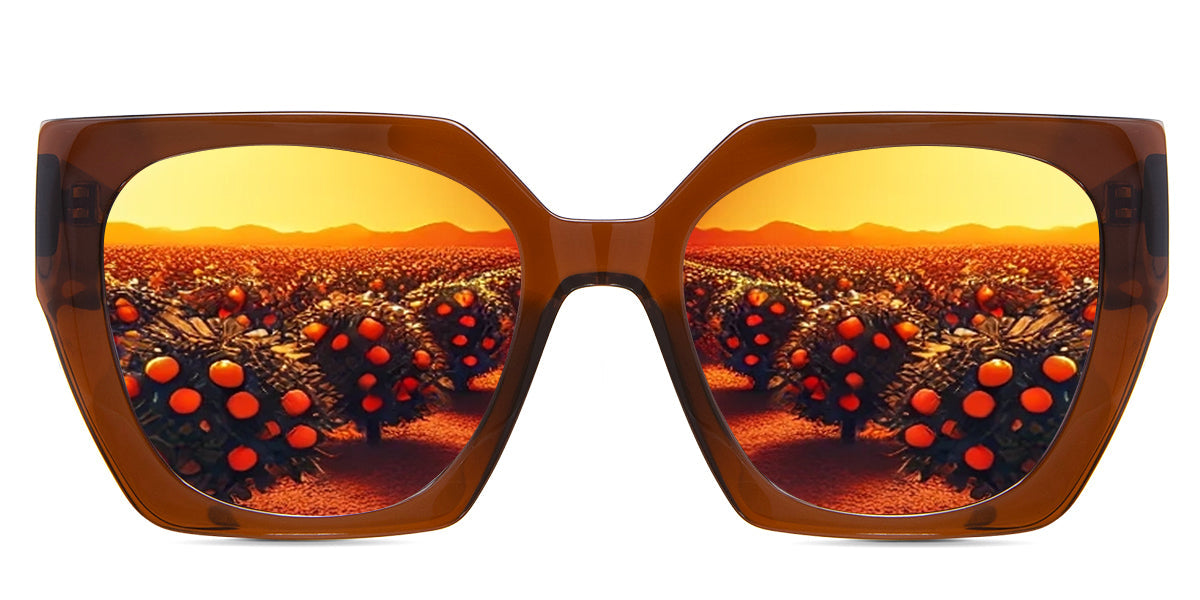 Lenor Women's Prescription Polarized Sunglasses - UV Protection, Stylish & Comfortable for Driving, Outdoor Sports & Daily Wear