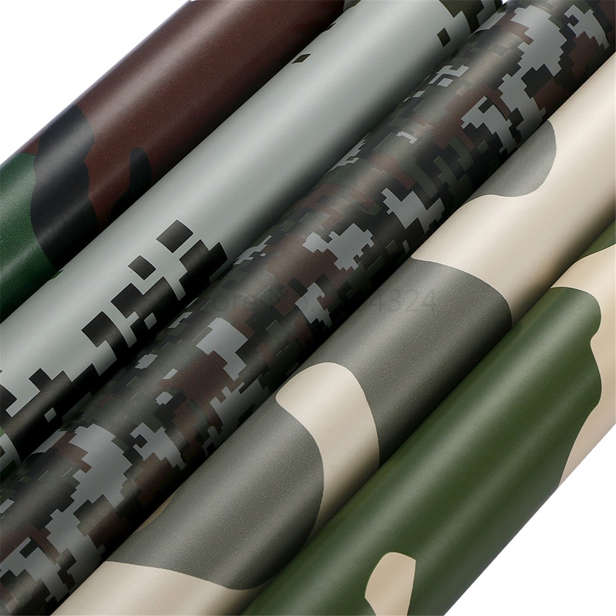 Camouflage Car Vinyl Wrap Film - Digital Camo Auto Adhesive Sticker for Interior & Exterior Decoration - 12x39.4 inch (30x100cm) - Perfect for Cars, Trucks, Motorcycles & DIY Projects