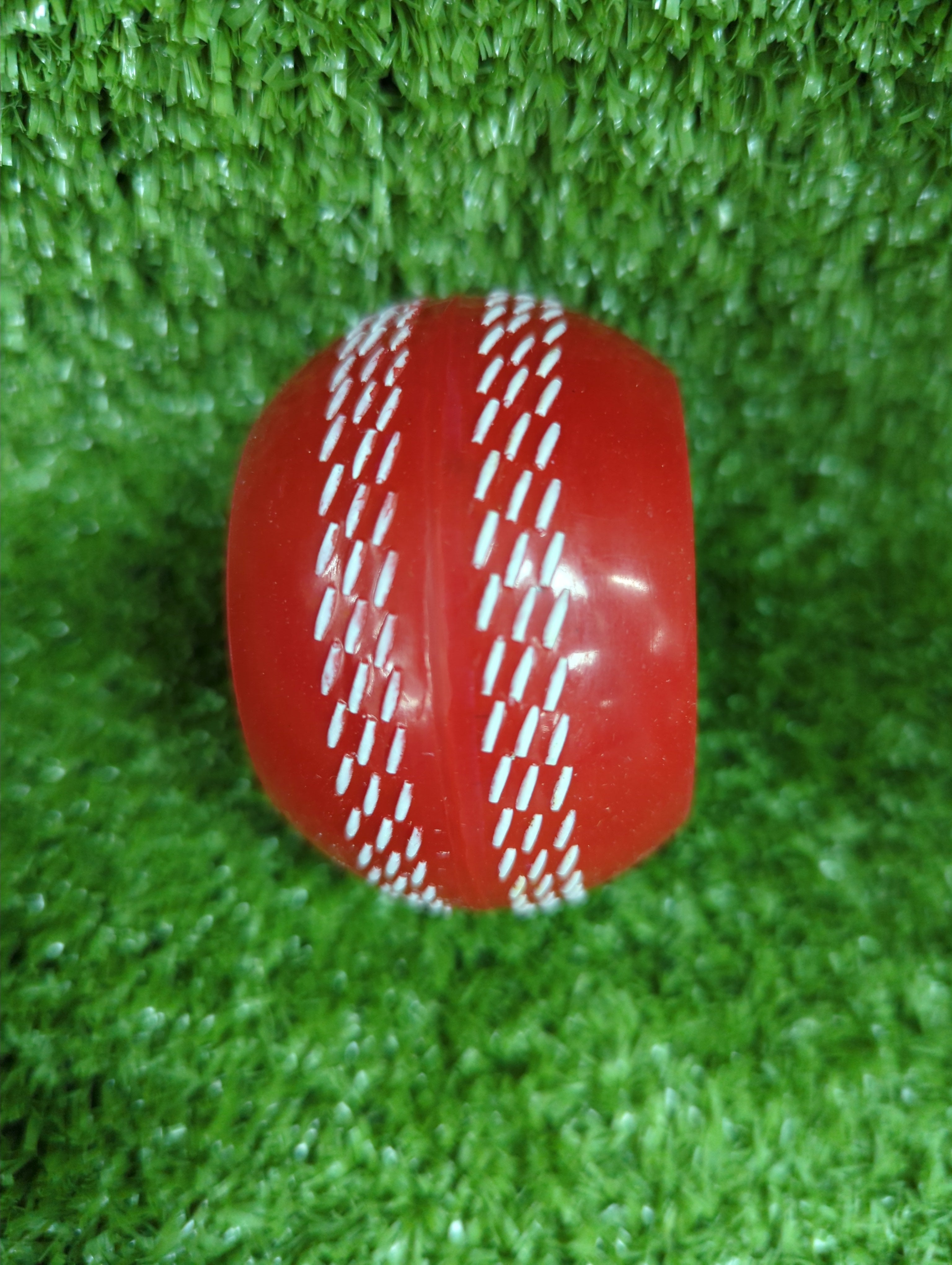 Premium Flash Flat Seam Cricket Training Synthetic Ball - Practice & Match-Ready for Indoor/Outdoor Cricket Training Sessions