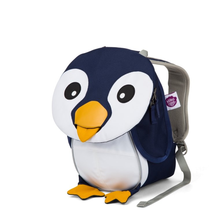Affenzahn Small Pepe Penguin Backpack - Cute Animal-Themed Kids School Bag for Boys & Girls - Perfect for Preschool, Daycare & Travel Adventures