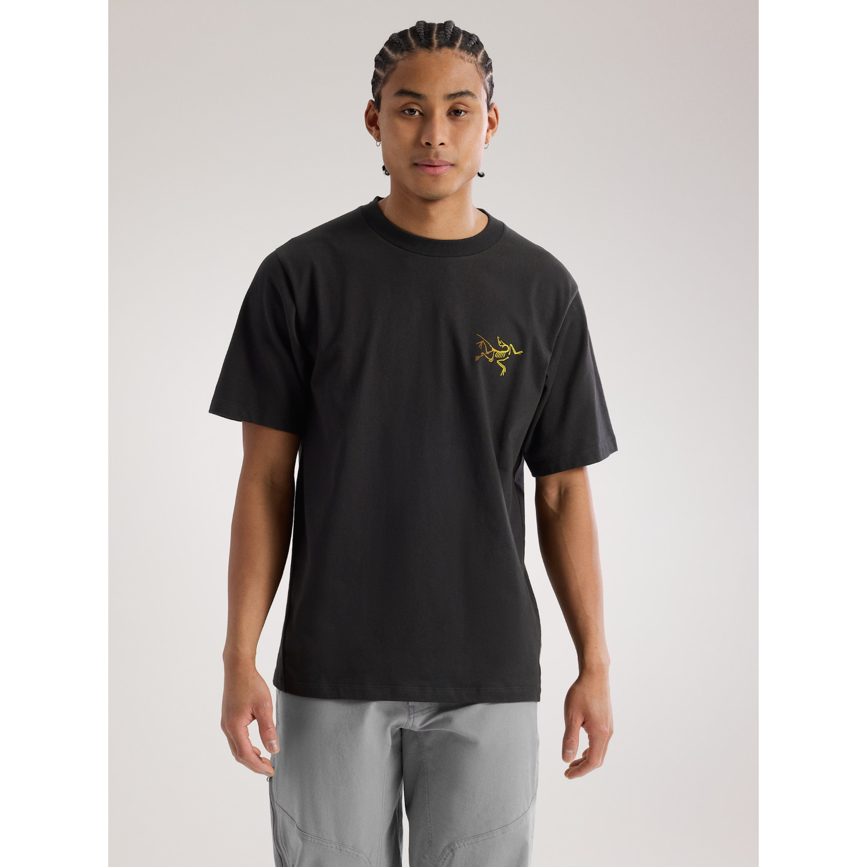 Arc'teryx Men's Kragg Short Sleeve Cotton Logo T-Shirt - Casual & Outdoor Wear for Hiking, Travel & Everyday Comfort