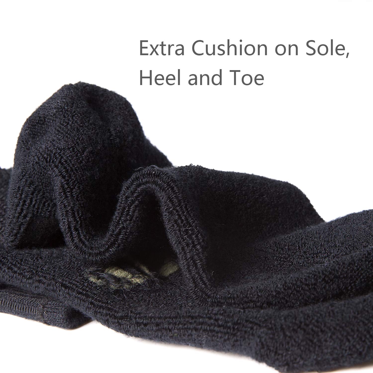 6 Pairs Low Cut Socks for Men & Women - Athletic Running & Casual Wear