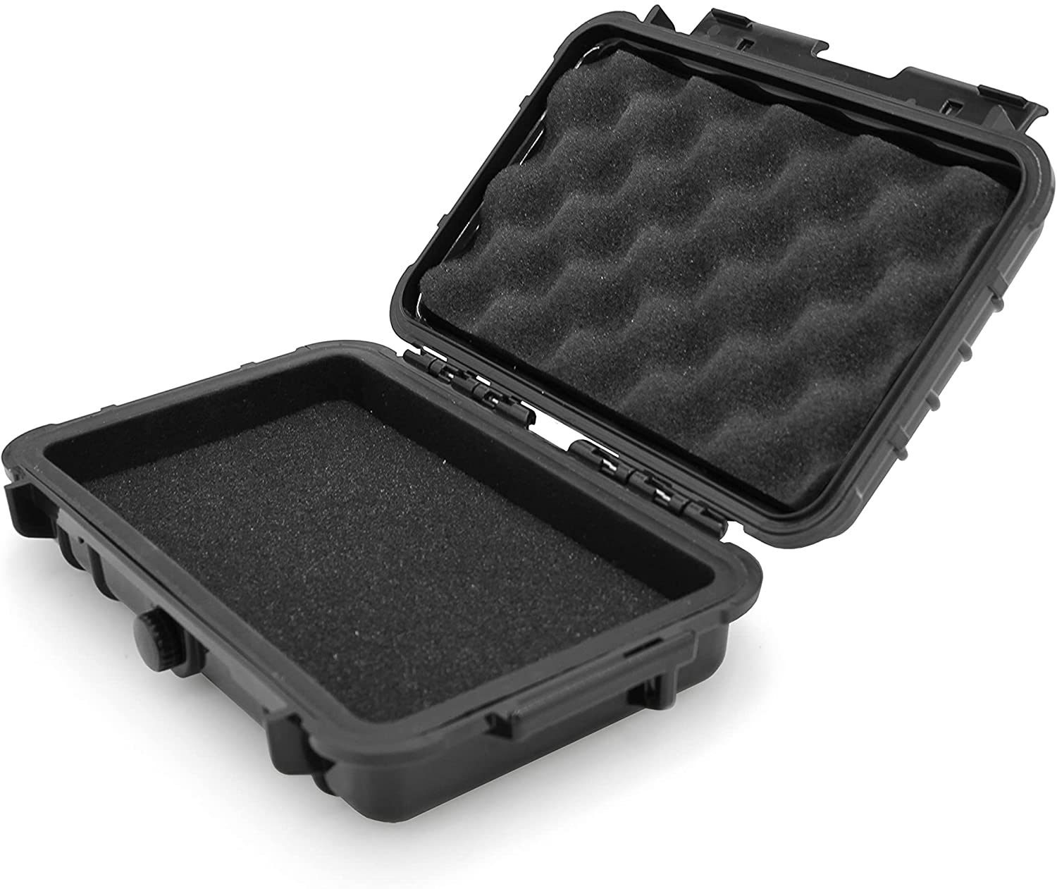 CASEMATIX Graded Card Storage Box - Airtight & Waterproof Sports Trading Card Case Holds Up To 5 PSA Graded Card Slabs - Perfect for Collectors, Card Shows & Secure Storage