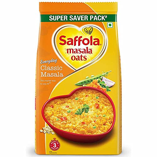 Classic Masala Oats - 500g | Healthy Instant Breakfast | Perfect for Busy Mornings & Office Lunch