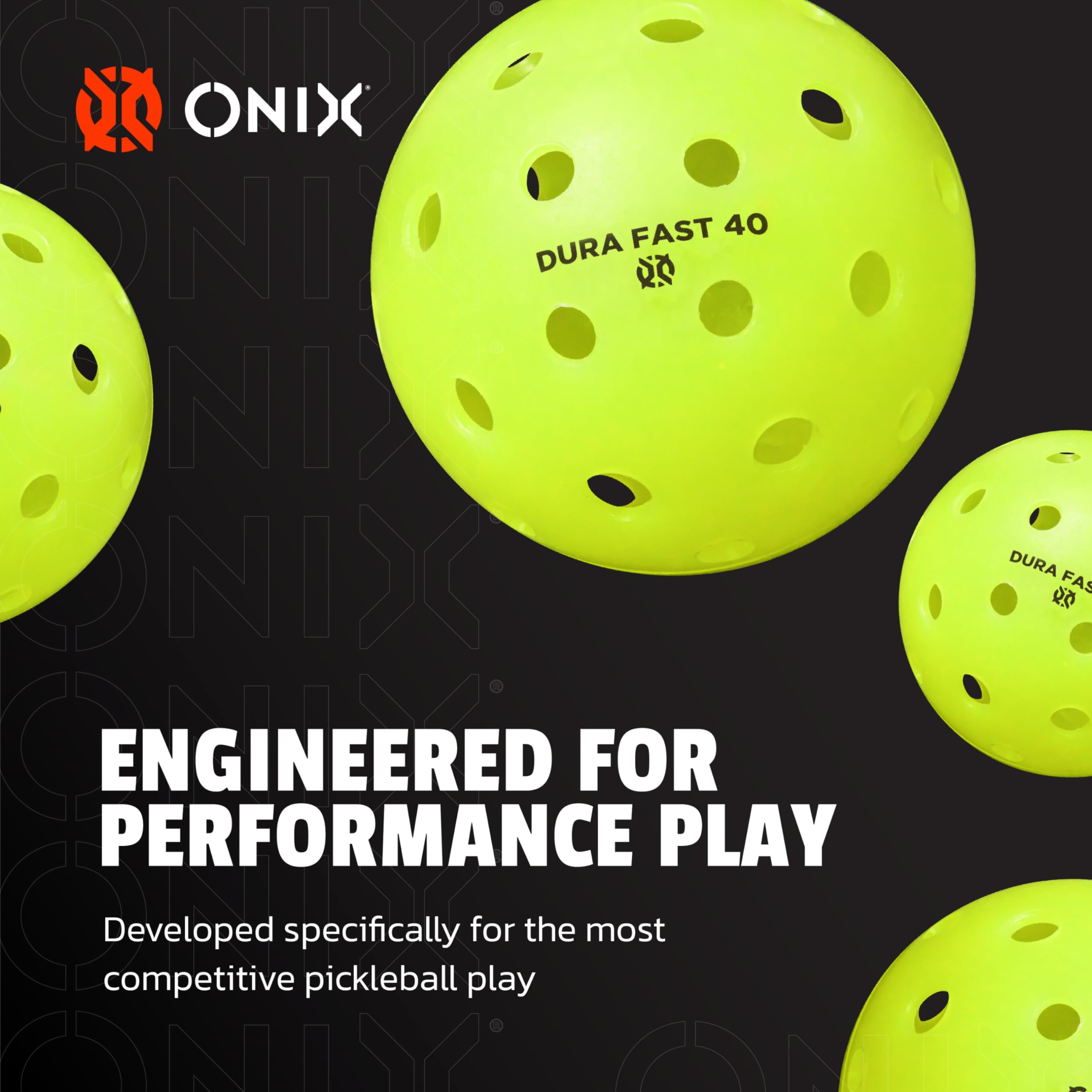 Premium Onix Pure 2 & Dura 40 Outdoor Pickleball Balls - USAPA Approved for Tournament Play - Perfect for Backyard Games, Club Matches & Competitive Play