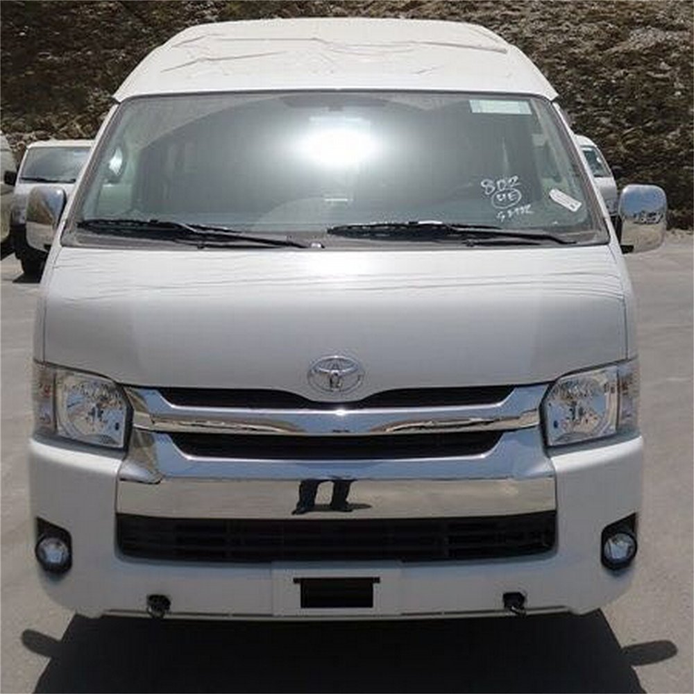 6000K LED Daytime Running Lights with Yellow Turn Signal - Compatible for Toyota Hiace 2014-2018 | Durable Front Bumper DRL for Enhanced Visibility & Safety During Day/Night Driving