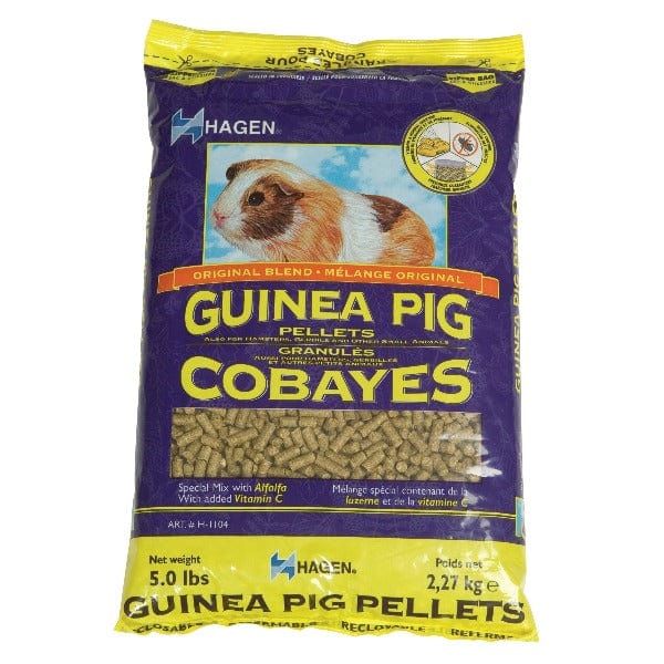Premium Hagen Guinea Pig Pellet Food - Complete Nutrition for Small Pets | Ideal for Daily Feeding & Healthy Growth