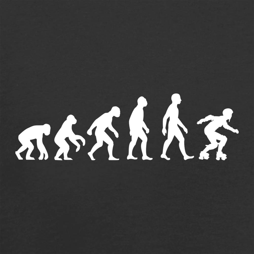 Evolution of Man Roller Derby Hoodie - Premium Unisex Pullover Sweatshirt for Skating, Sports & Casual Wear