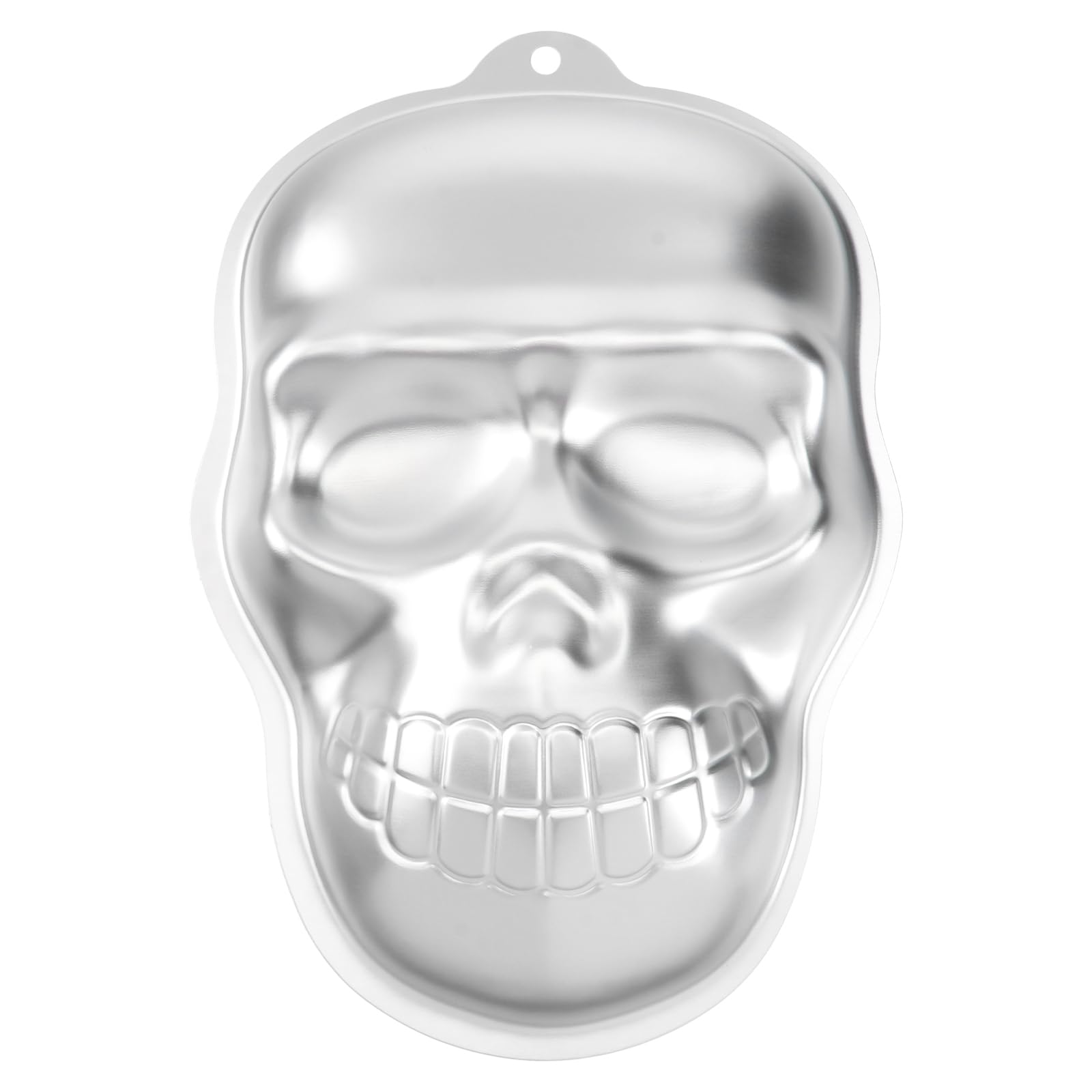 DOITOOL 3D Skull Cake Mold - Nonstick Halloween Baking Pan for Cakes, Cupcakes, Pizza & Jelly - Perfect for Halloween Parties, Haunted House Decor & Themed Desserts