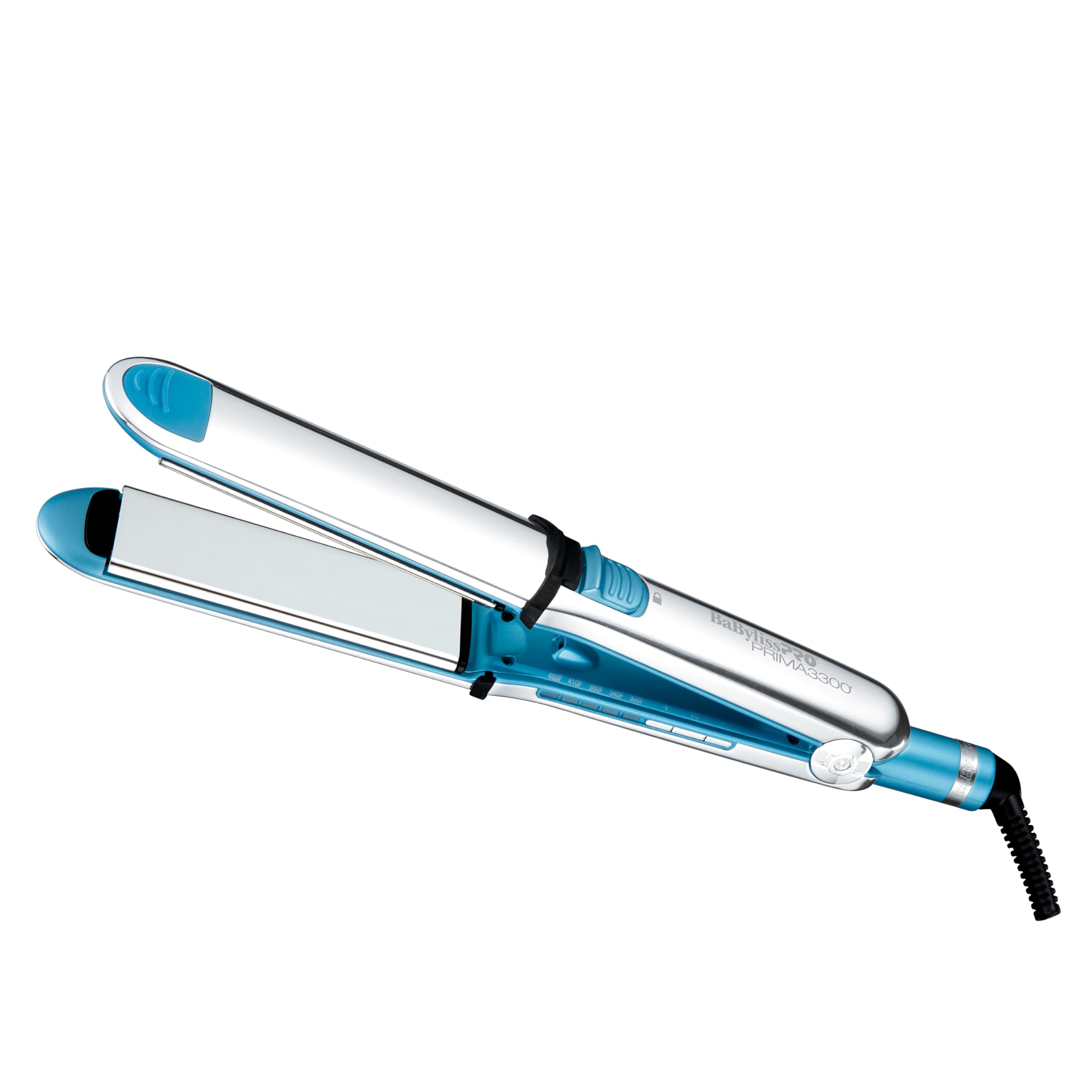 BaBylissPRO Nano Titanium Prima Ionic Hair Straightener & Curling Iron - Professional Dual Styling Tool for Smooth Straight Hair or Voluminous Curls | Perfect for Home Use, Salon Styling & Travel