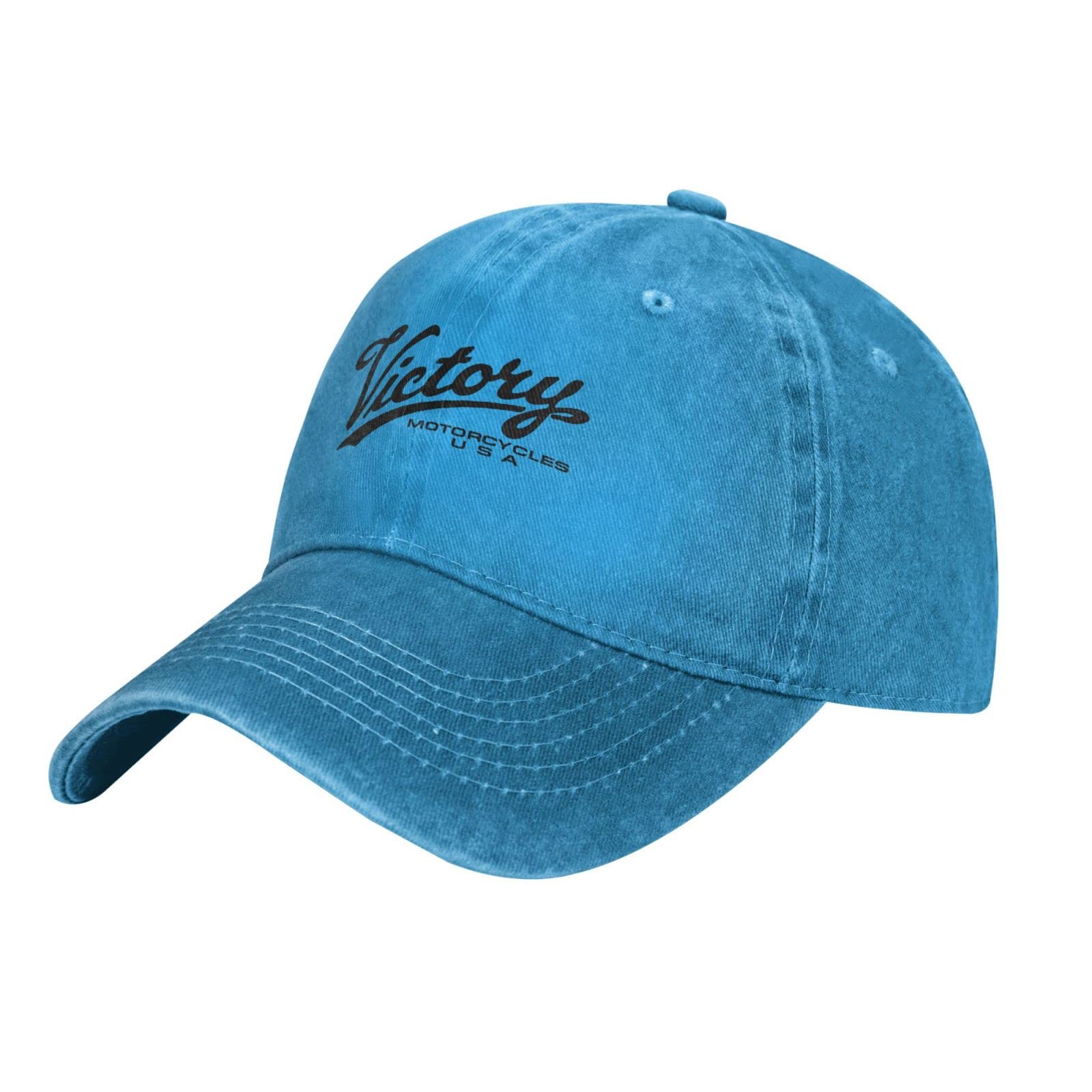 Vintage Washed Denim Baseball Cap for Men & Women - Retro Jeans Trucker Hat with Adjustable Strap - Perfect for Outdoor Activities, Sports, and Casual Wear (Black)