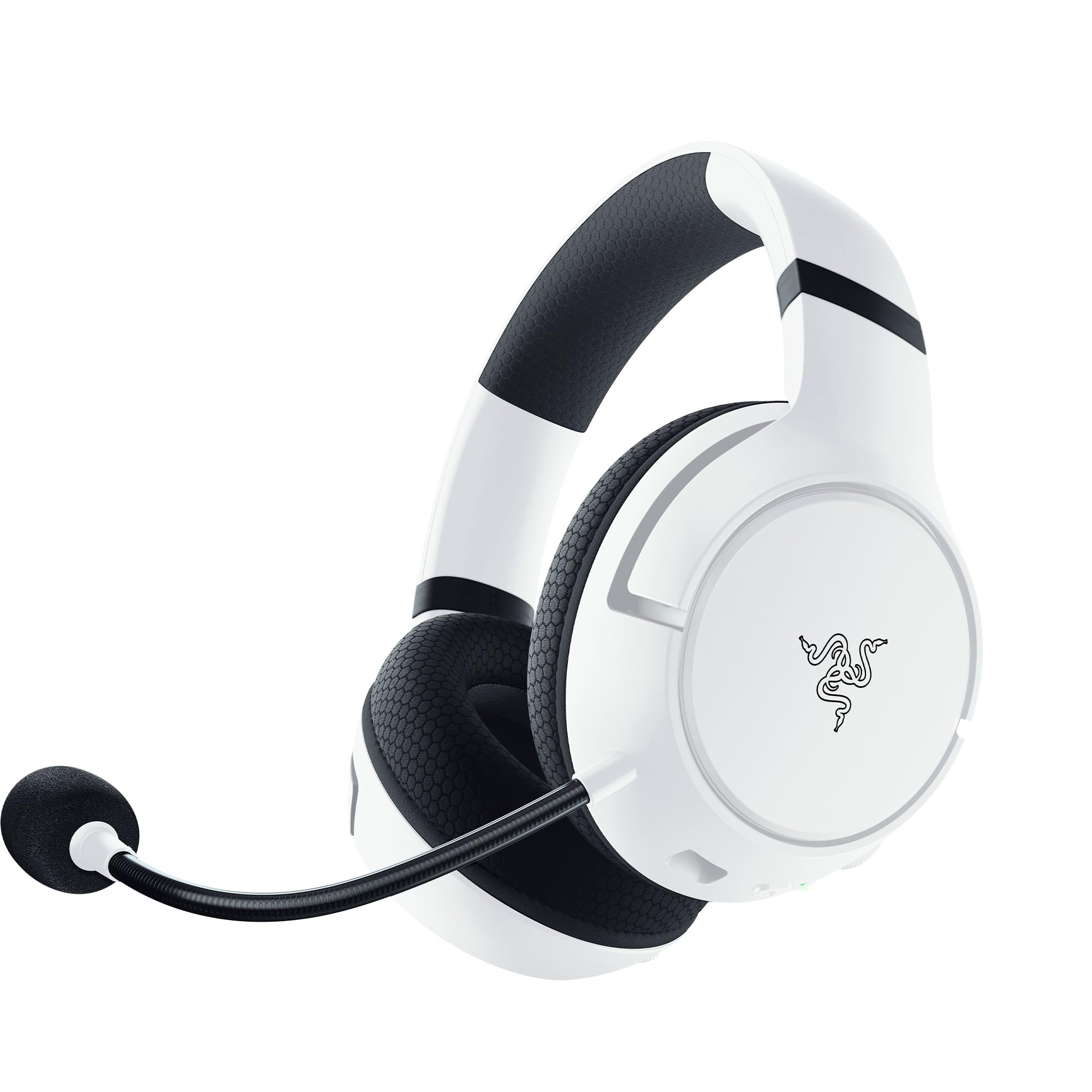 Razer Kaira Wireless Gaming Headset for Xbox Series X/S - 50mm TriForce Titanium Drivers, HyperClear Cardioid Mic, Xbox Wireless (Mercury White) - Perfect for Competitive Gaming & Immersive Play