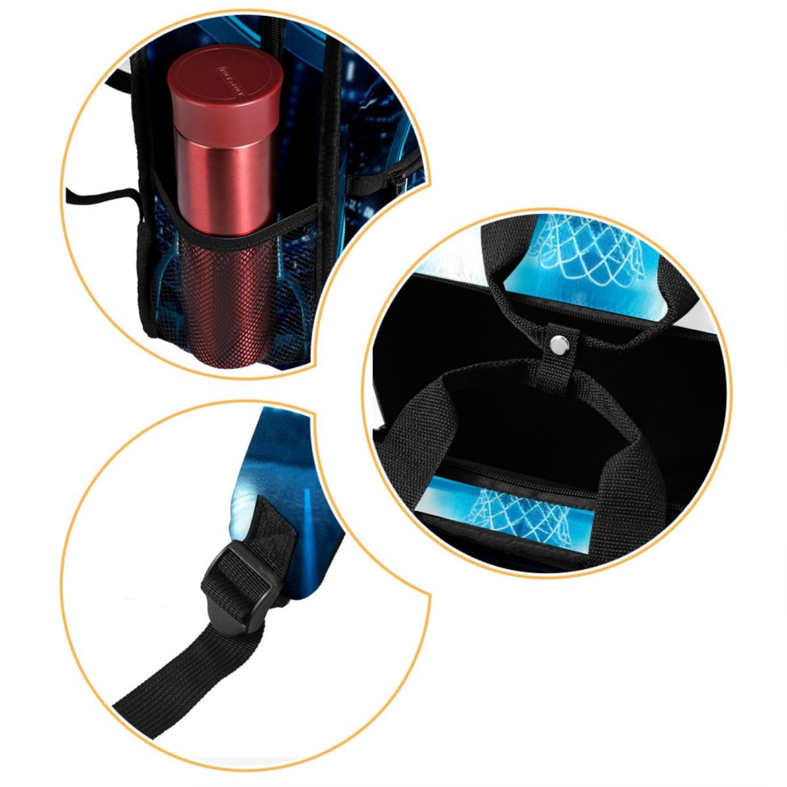 Best Travel Backpack for Men & Women - Lightweight Durable Hiking Backpack with Laptop Compartment - Perfect for Gym, Basketball Games & Outdoor Adventures