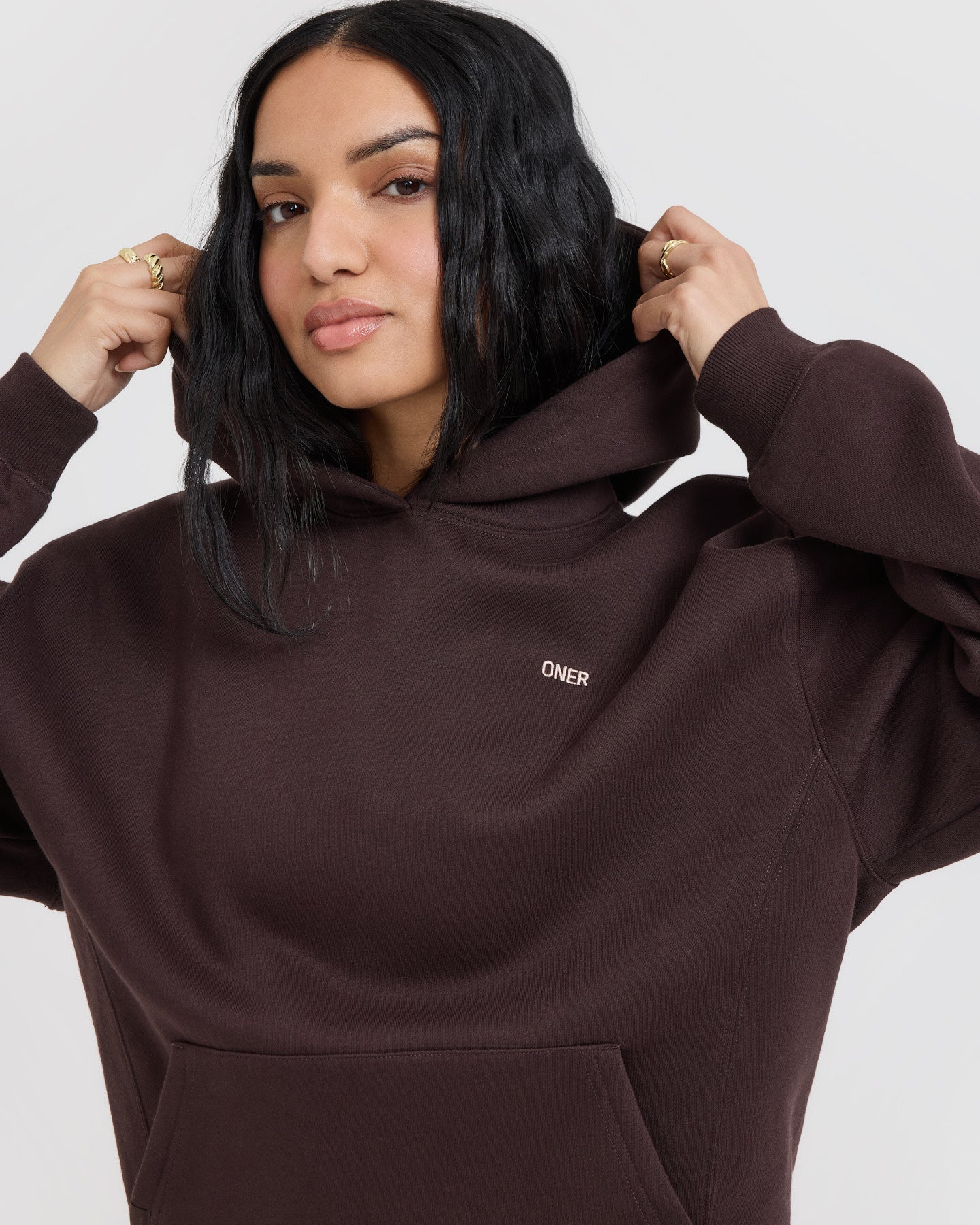 Foundations Hoodie for Men & Women | Soft & Comfortable Plum Brown Pullover Hooded Sweatshirt | Perfect for Casual Wear, Gym, and Outdoor Activities