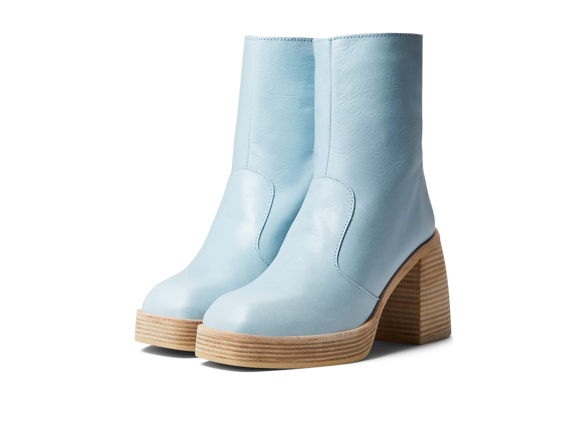 Free People Women's Ruby Platform Boot - Stylish Chunky Heel Ankle Boots for Casual Outfits & Fall Fashion