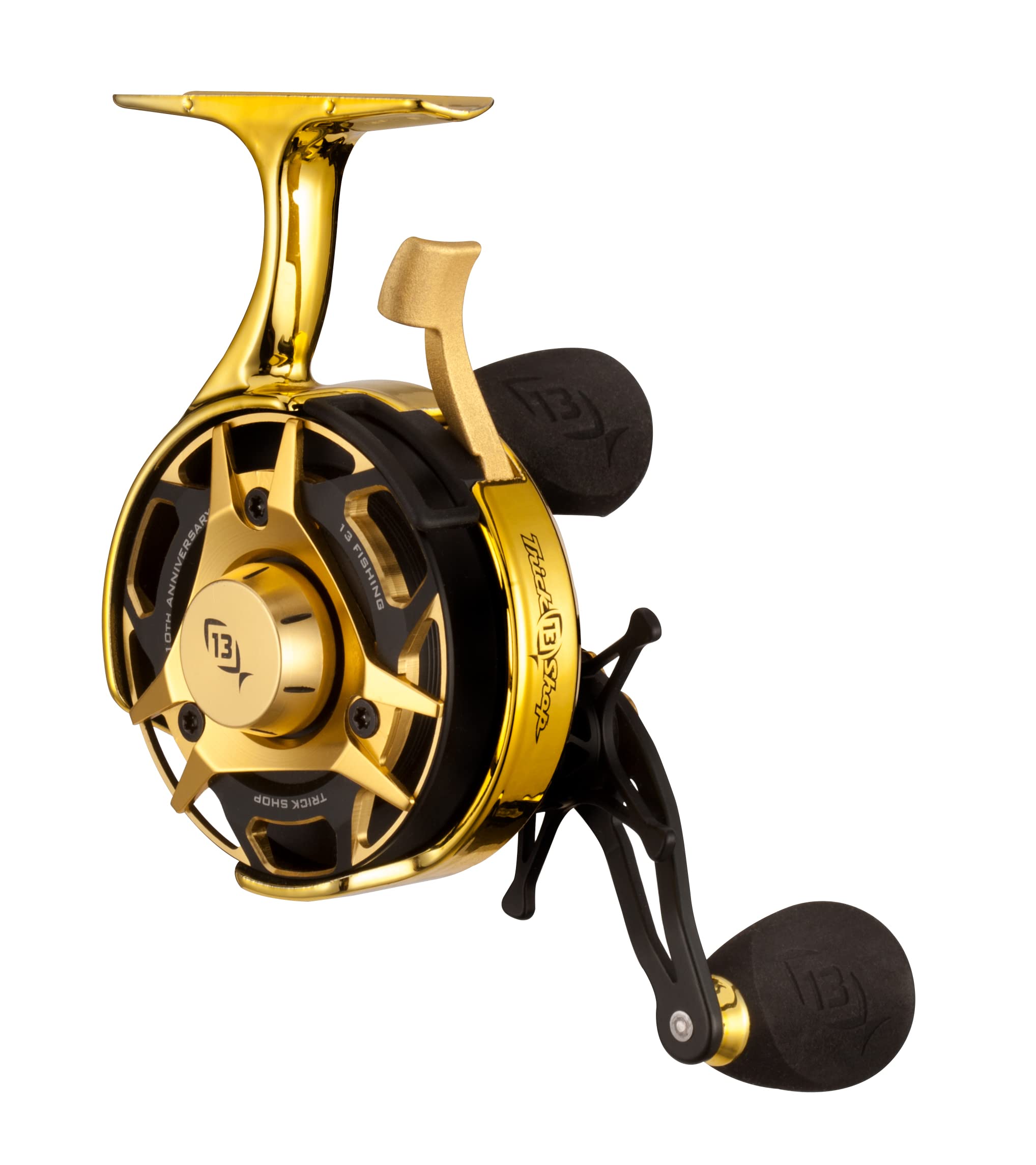 13 Fishing Freefall Carbon Ice Reel - 2.5:1 Gear Ratio for Winter Fishing