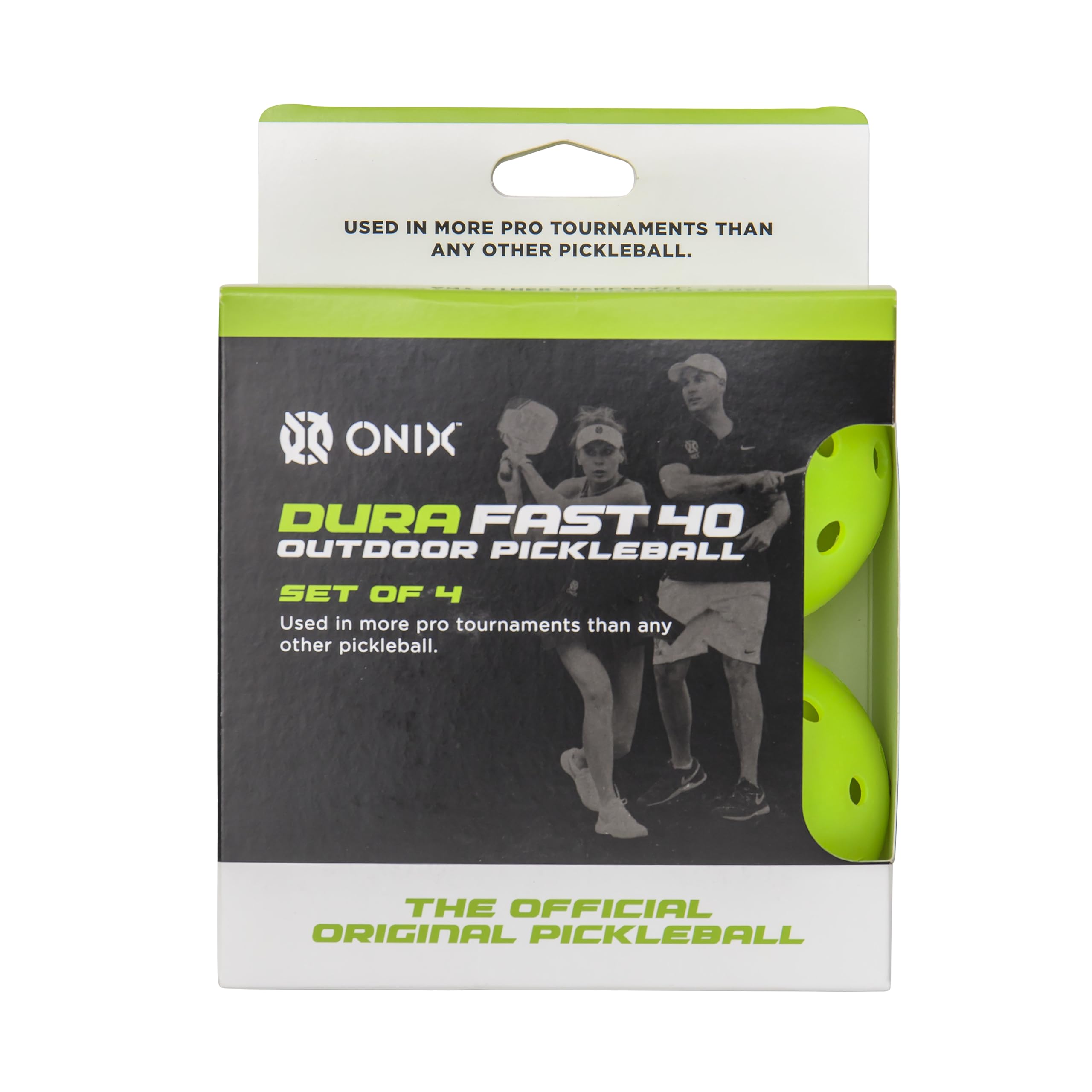Premium Onix Pure 2 & Dura 40 Outdoor Pickleball Balls - USAPA Approved for Tournament Play - Perfect for Backyard Games, Club Matches & Competitive Play
