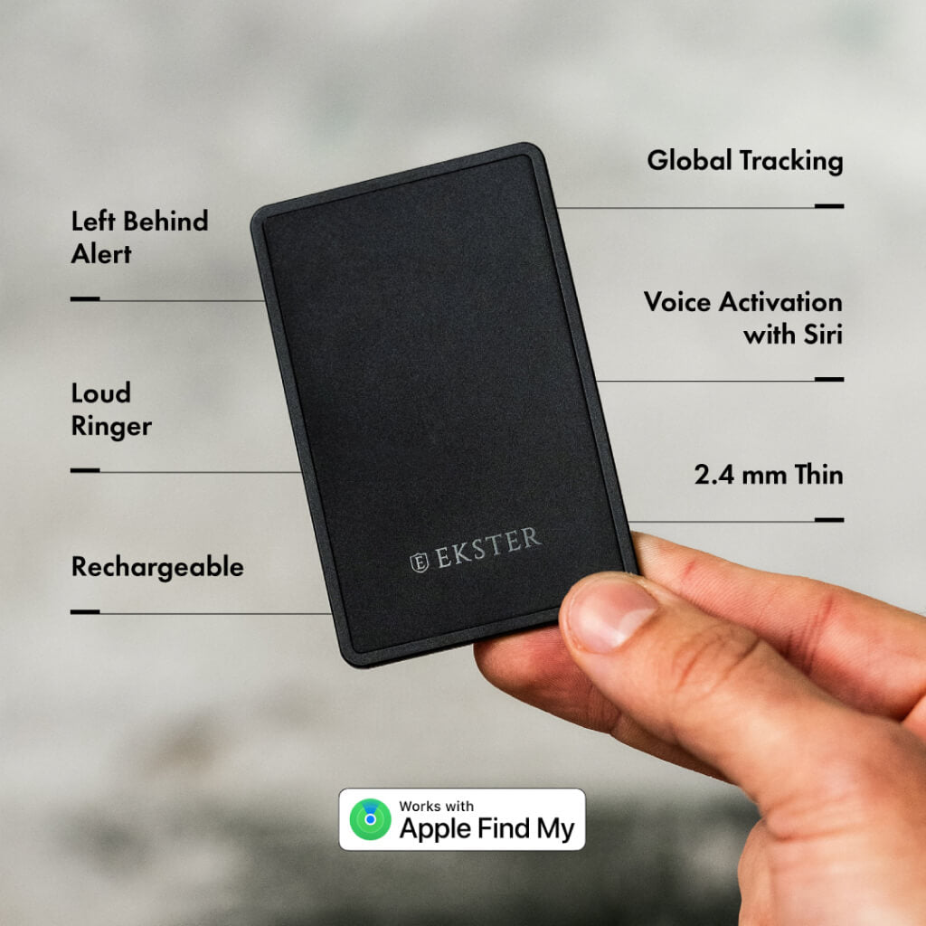 Trackable Wallet & Key Case Bundle - RFID Blocking Smart Wallet with GPS Tracker - Perfect for Travel, Work, and Everyday Use
