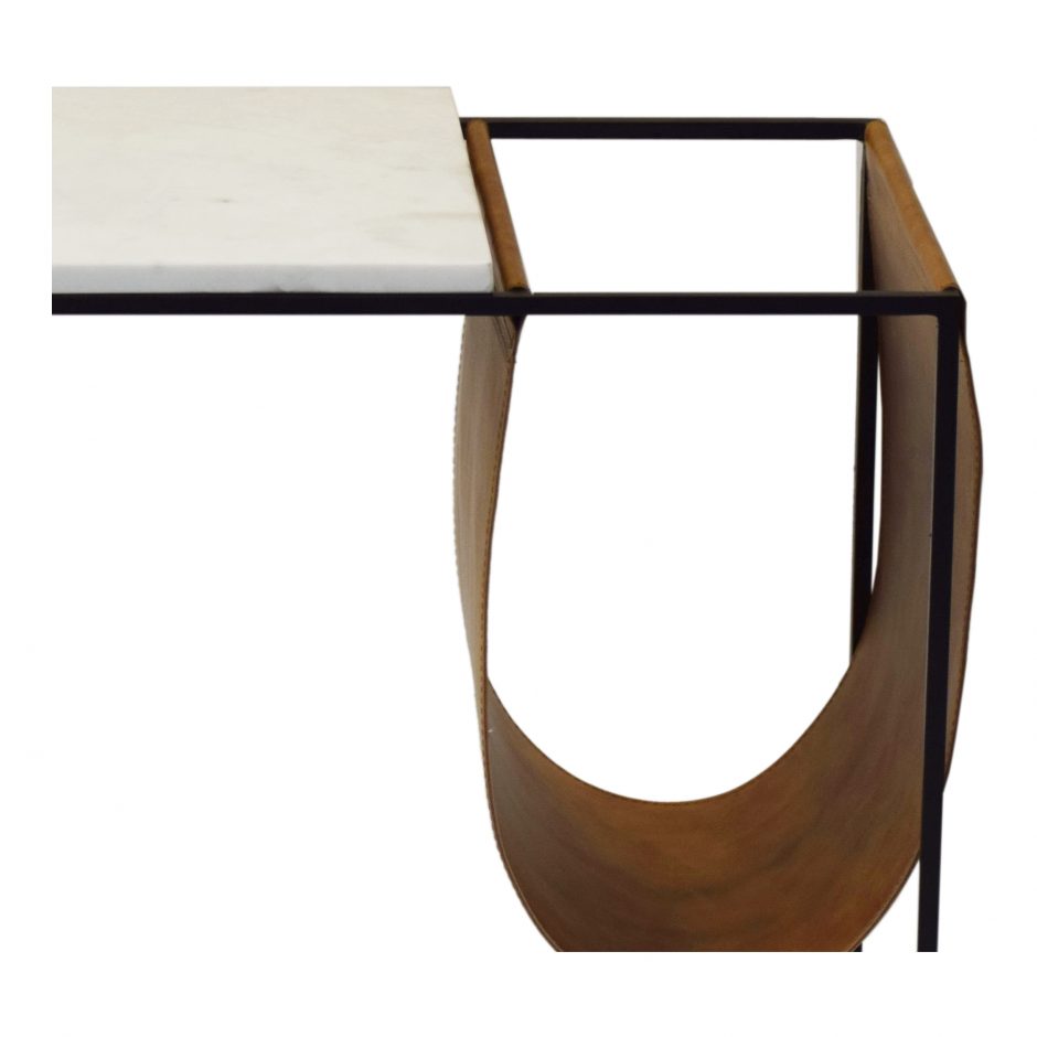 Stylish Cave Magazine Rack Holder - Modern Home & Office Organizer for Books, Newspapers & Magazines - Perfect for Living Room, Bedroom or Study Decor