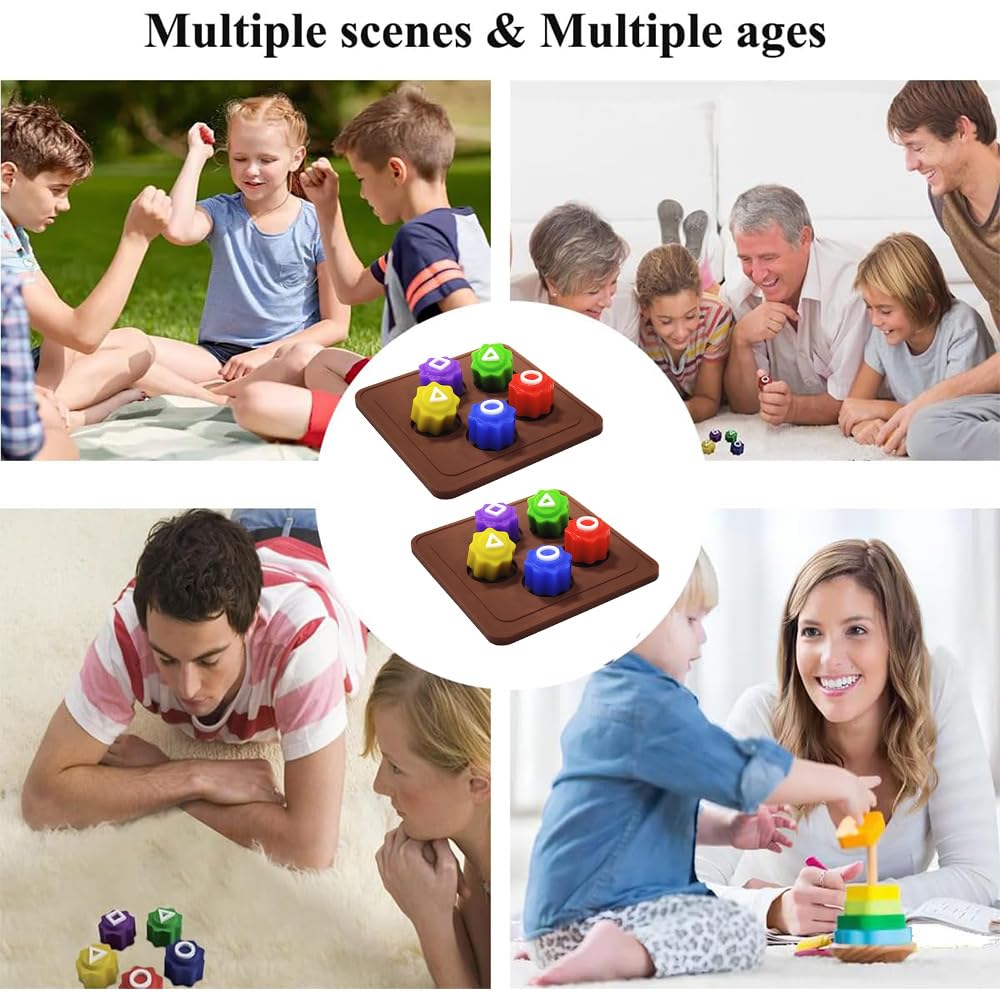 Premium Gonggi Korean Traditional Game Set - 2 Player Classic Korean Jacks with Base - Fun & Educational for Kids & Adults - Perfect for Family Game Night, Cultural Learning & Indoor Activities