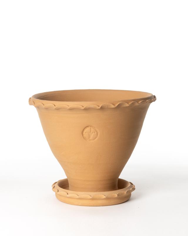Kruka Sturehof Adelcrantz 17cm Ceramic Flower Pot - Perfect for Indoor Plants, Succulents, and Home Decor