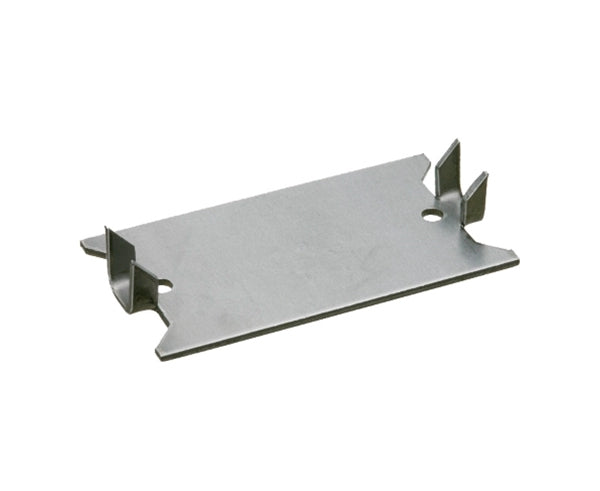 1.5 X 2.75 Inch Nail On Safety Plates - Heavy Duty Metal Construction - Box of 100 for Secure Framing, Construction & DIY Projects