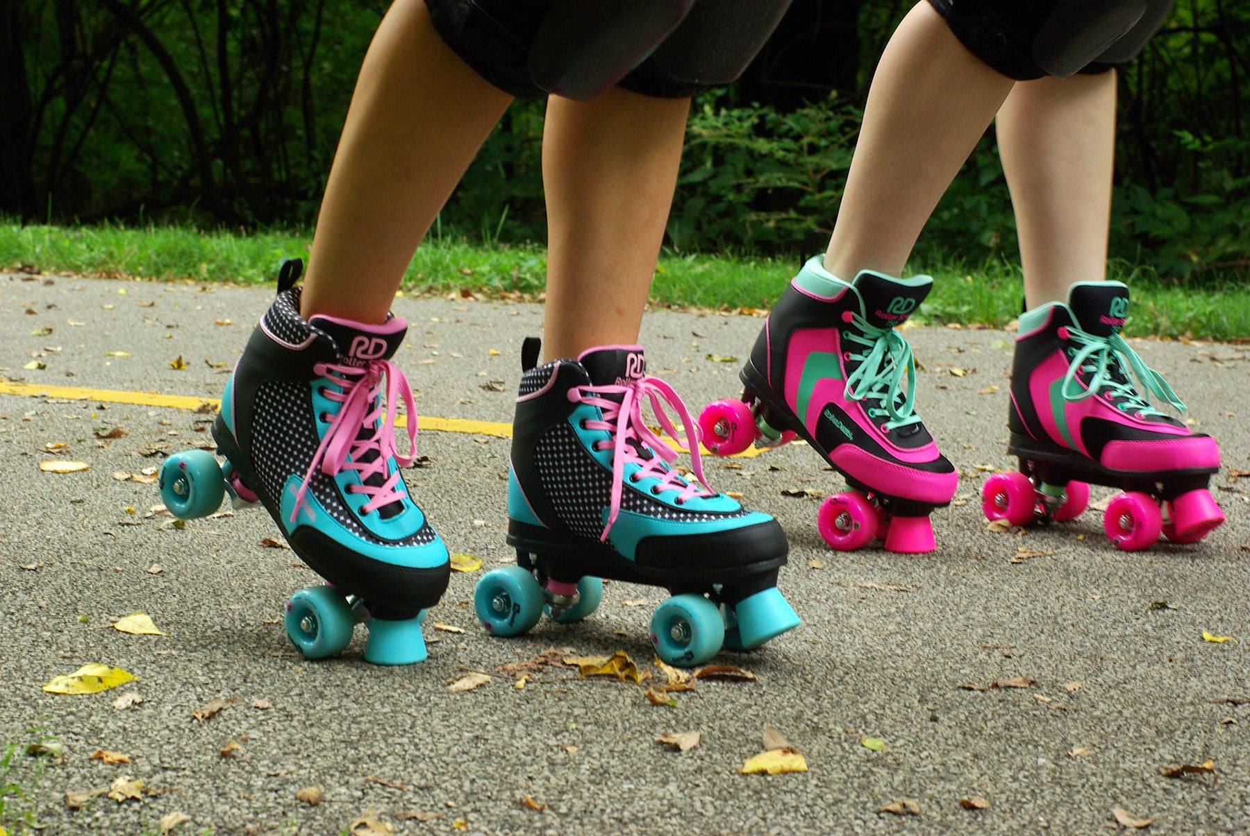 Roller Star 750 Women's High-Top Roller Skates - Retro Style Quad Roller Skates for Women, Adjustable Comfortable Outdoor & Indoor Skating, Perfect for Rinks, Parks, and Fitness
