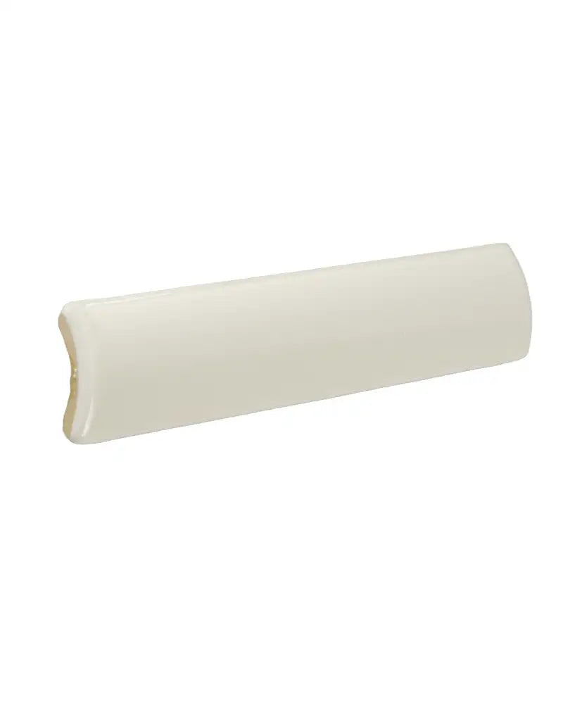 Kakel Victoria 2.5 x 15 cm Ivory White Glossy Tile - Perfect for Kitchen Backsplash, Bathroom Walls & Home Decor
