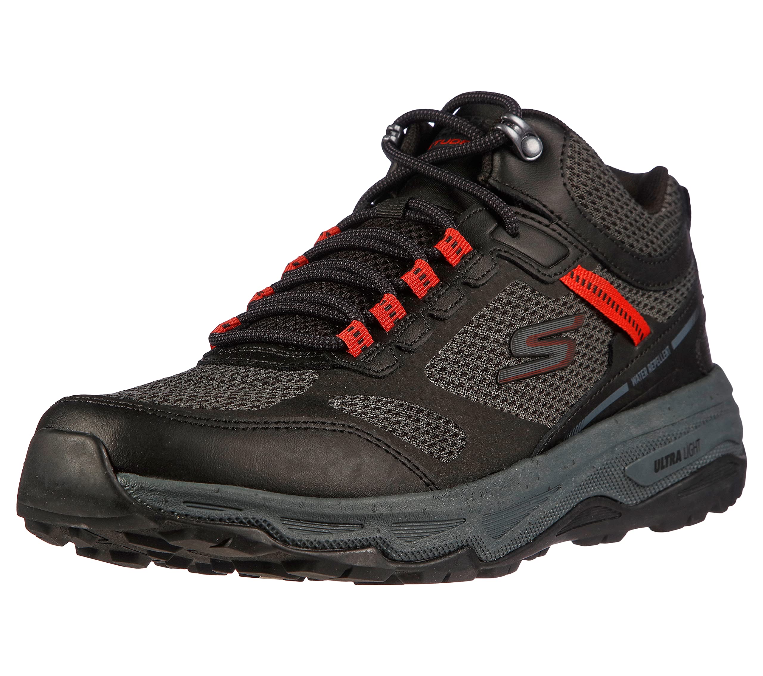 Skechers Men's Go Run Trail Altitude-Marble Running Shoes - Lightweight Hiking Sneakers for Men with Cushioned Support - Perfect for Trail Running, Hiking & Outdoor Adventures