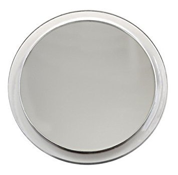 5X Magnifying Mirror with 3 Suction Cups - 7 Inch Makeup Mirror for Bathroom, Vanity & Travel - Perfect for Shaving, Makeup Application & Skincare Routine