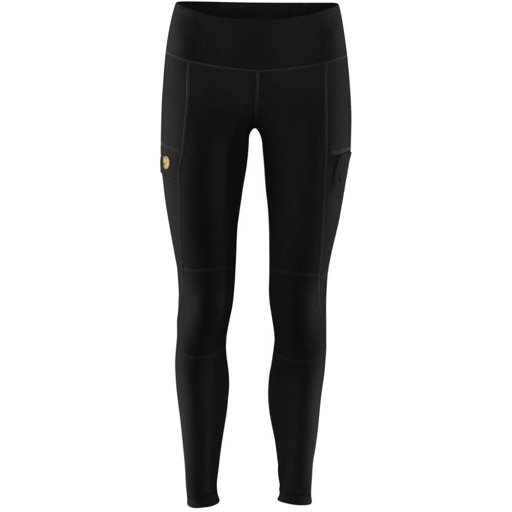 Fjallraven Abisko Trail Tights for Women - High-Performance Hiking & Outdoor Adventure Pants - Perfect for Trail Running, Camping & Mountain Climbing