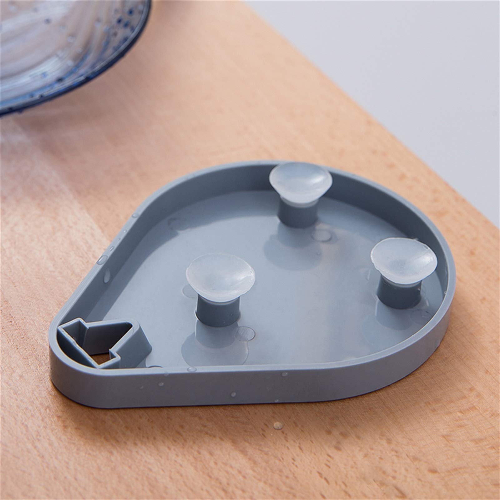 Leaf Shaped Soap Dish - Dark Purple Bathroom Soap Holder with Drainage, Elegant Soap Storage Tray for Shower, Sink Countertop, and Spa Decor