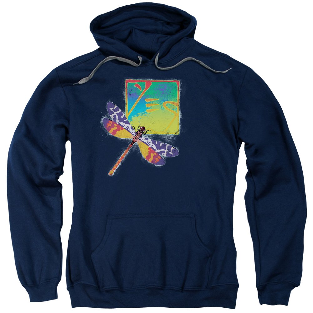 Yes Dragonfly Unisex Pullover Hoodie for Men & Women - Soft Fleece Sweatshirt for Casual Wear, Gym, and Outdoor Activities