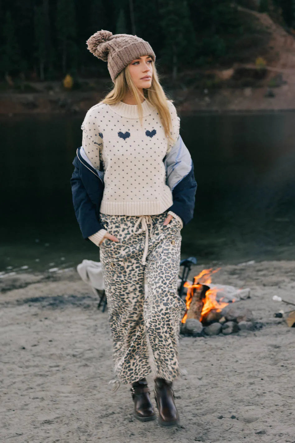 Merritt Knit Sweater for Women - Cozy Cable Knit Pullover Winter Sweater | Perfect for Casual Outfits, Office Wear & Holiday Gatherings