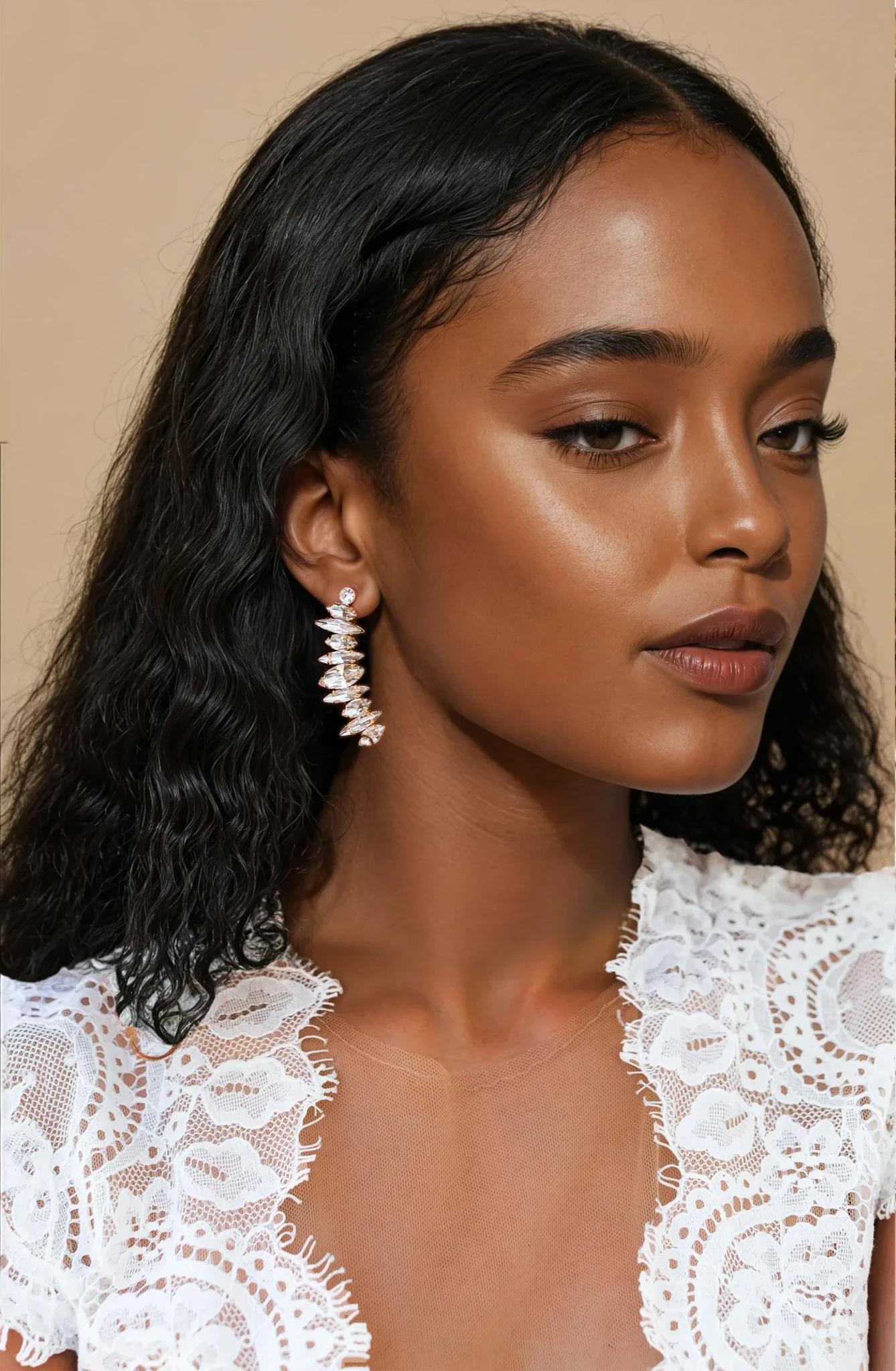 Amalfi Earrings for Women - Handmade Italian Jewelry, Sterling Silver Dangle Earrings, Elegant Gift for Her - Perfect for Weddings, Parties & Everyday Wear