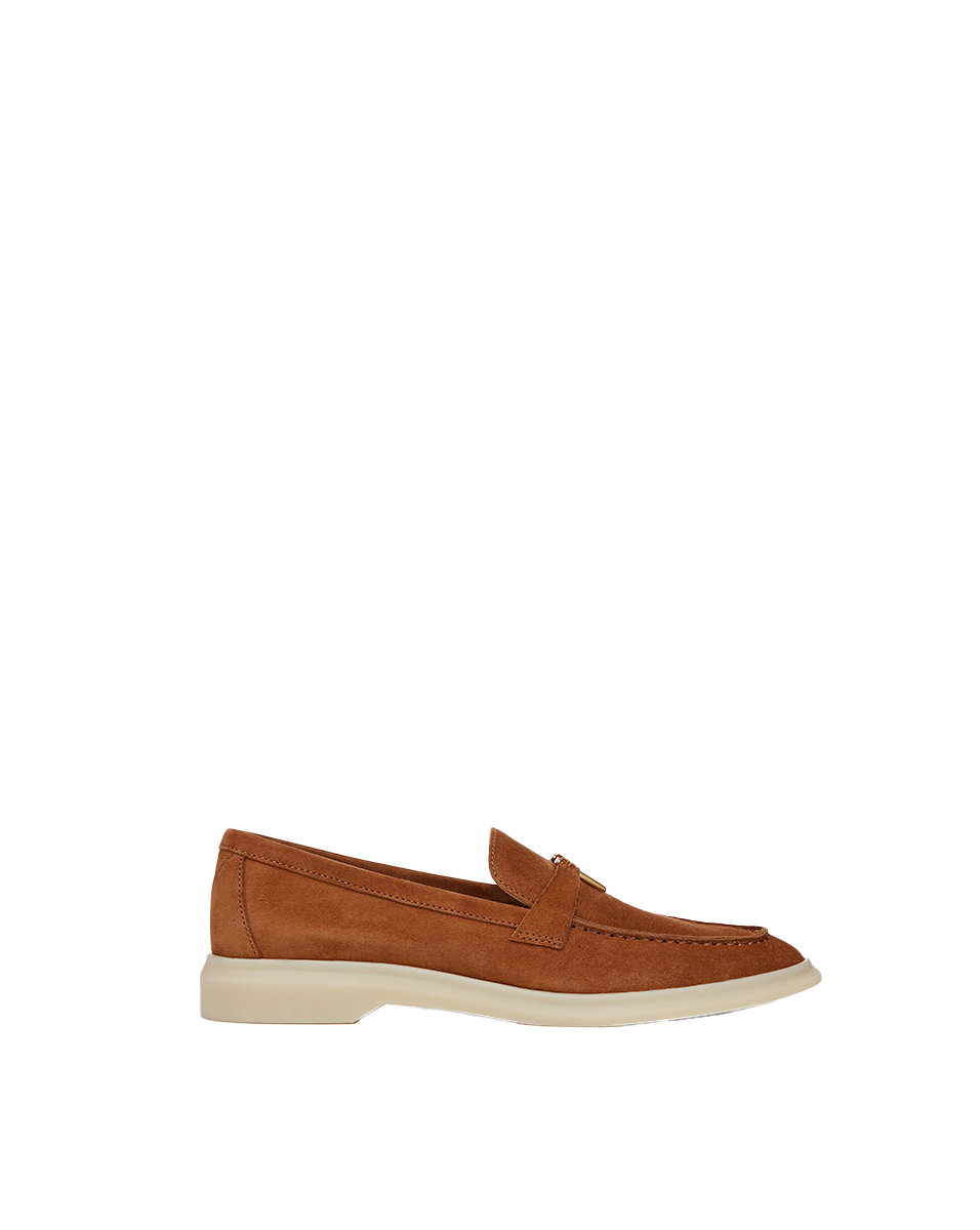 Ailey Suede Loafer Shoes for Women - Comfortable Slip-On Casual Flats with Soft Cushioning - Perfect for Office, Travel & Everyday Wear