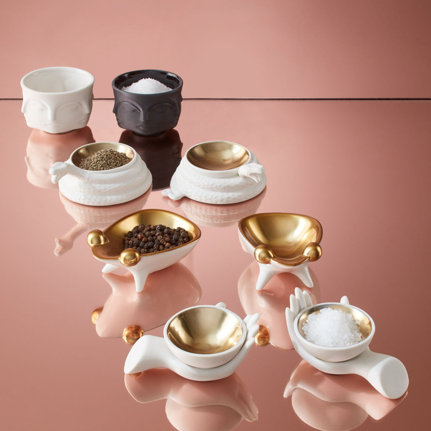 Muse Sel et Poivre Cellars - Premium Salt and Pepper Shakers Set for Kitchen & Dining - Perfect for Home, Restaurant, and Gift Giving